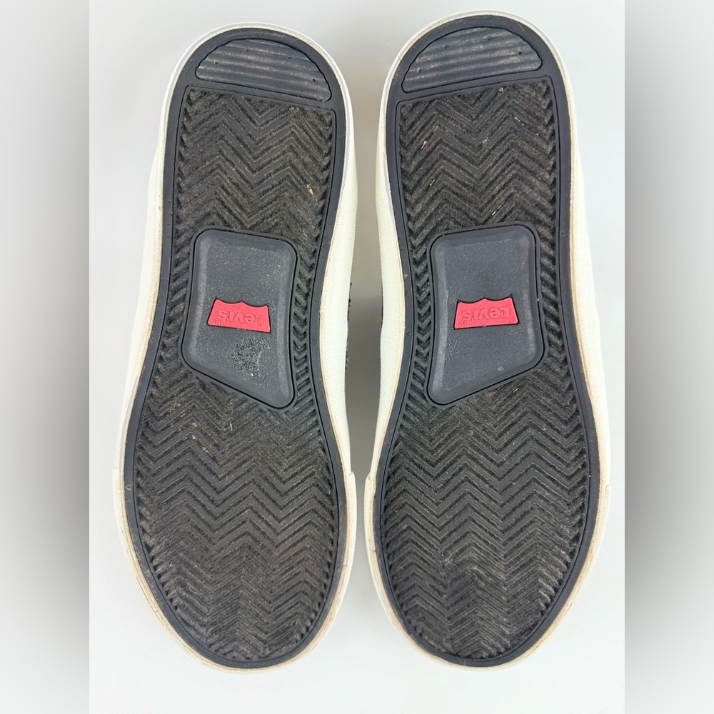 Levi's 501Canvas Sneakers, Black Casual Low, Men's Size US 8.5 - Picture 10 of 13